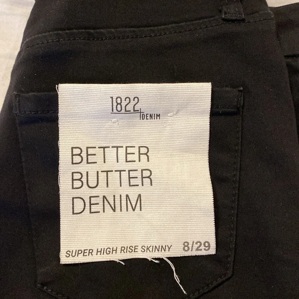Better Butter High Rise Skinny Jeans 1822 Denim NWT
